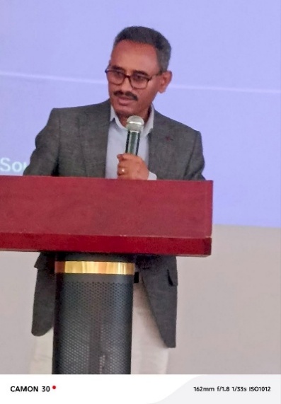 Speaker at the Oromia RHB cluster-based review meeting in Bishoftu.