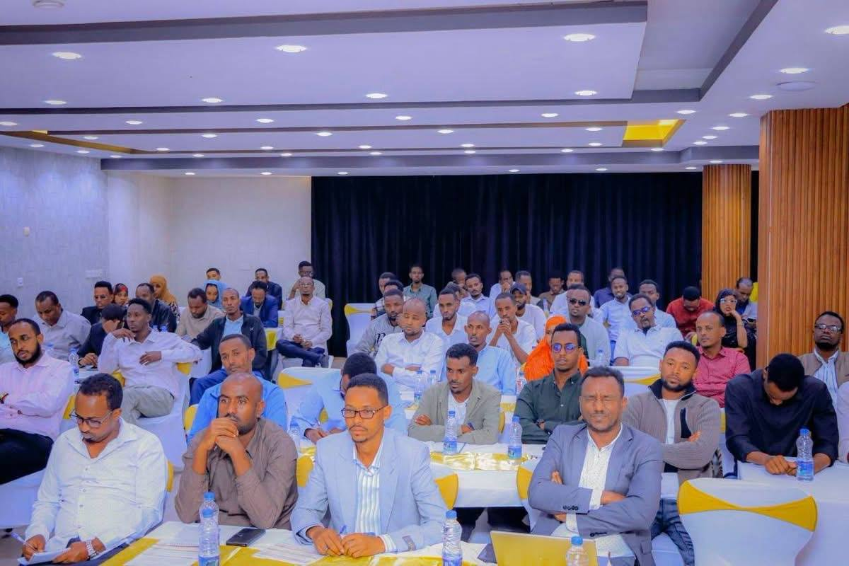 Participants at the Somali RHB cluster-based review meeting.