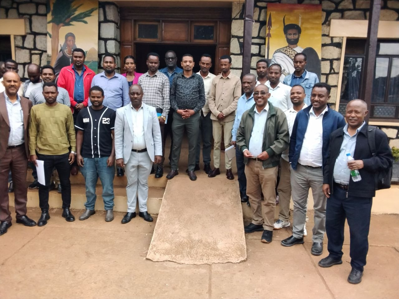 Participants at the Sidama RHB cluster-based review meeting.